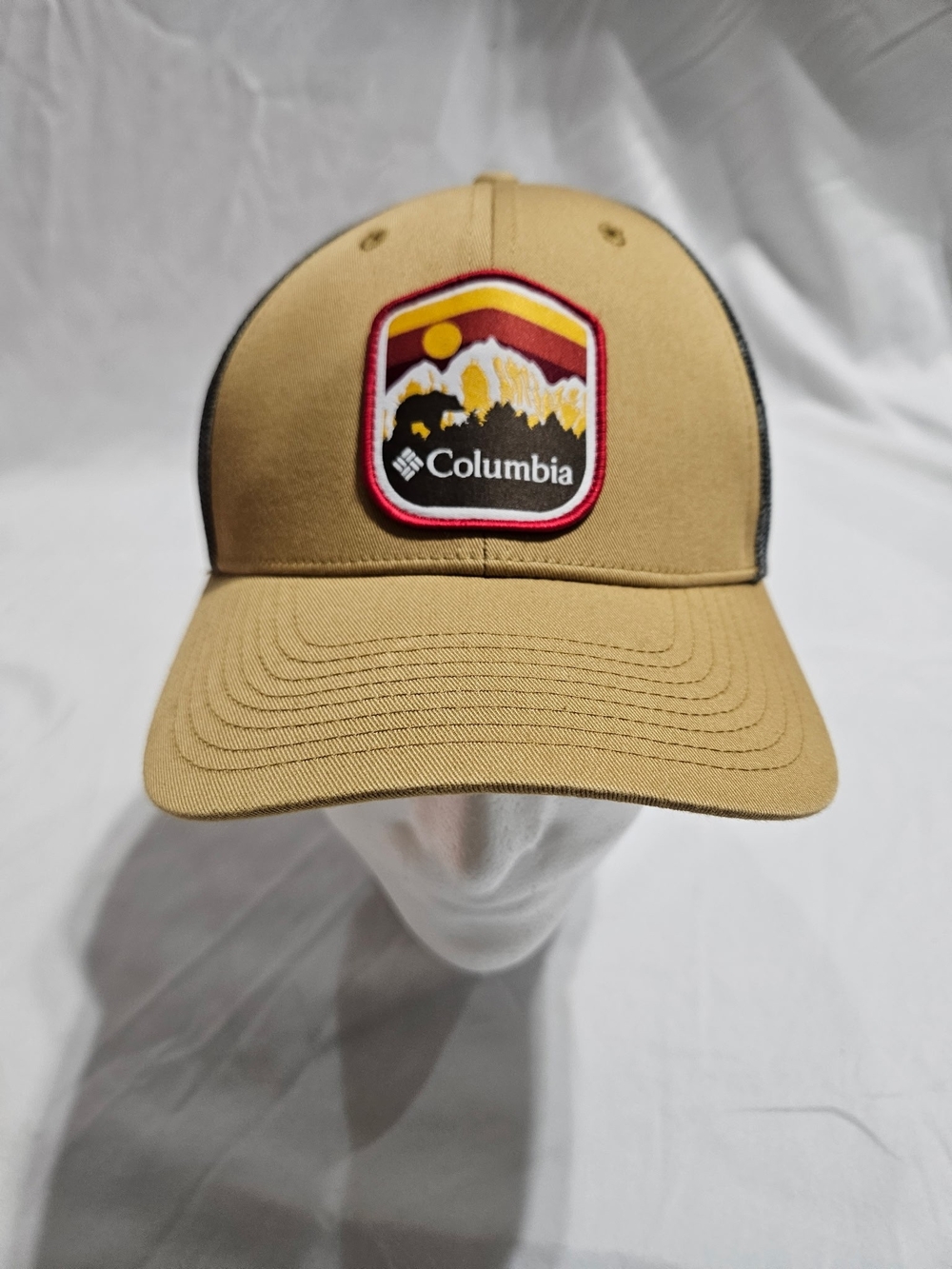 Columbia Tan Patch Trucker Cap Snapback